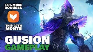 Gusion Gameplay Feat. SET // Mobile Legends