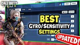 Best SENSITIVITY SETTINGS in CODM Season 1 | BEST GYROSCOPE SETTINGS For Cod Mobile (MP & BR)