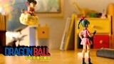 [Dragon Ball] Stop motion animation丨 Model figur Goku mengendarai awan jungkir balik [Animisme]