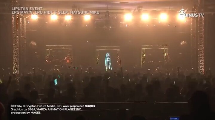 hatsune miku yang pernah viral pada 2014 di Indonesia