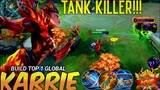Tank Killer Karrie Build Top 1 Global - MLBB