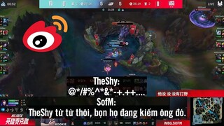 Mic Check WBG vs V5: SofM call team ác, TheShy chửi thề