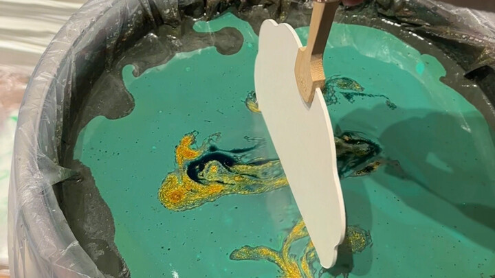 在扬州大运河博物馆做到了人生漆扇！