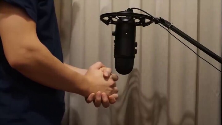 Dia benar-benar mencoba menyanyikan Kimetsu no Yaiba OP dengan tangan kosong!