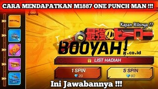 CARA MENDAPATKAN SHOTGUN M1887 ONE PUNCH MAN !!! || FREE FIRE INDONESIA