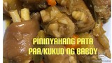 PININYAHANG PATA/PAA ng BABOY