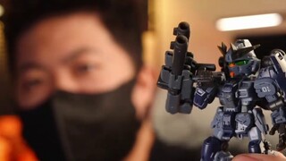 "White Test 519" gameplay driven! Unprecedented storage! Canned squad assembly model Iron Fist Car (