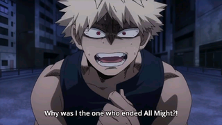 Bakugo Blames Himself