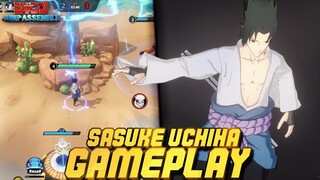 (Naruto) SASUKE UCHIHA GAMEPLAY 1½ DIFFICULTY (Jump Assemble) BEGINNER JUNGLER