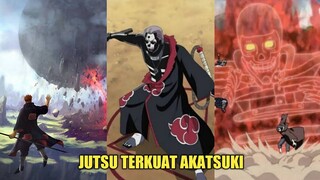 JUTSU TERKUAT SELURUH ANGGOTA AKATSUKI YANG SEBENARNYA