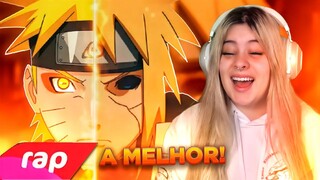 REAGINDO ao RAP DO MINATO E NARUTO - A CANÇÃO DE PAI E FILHO | NERD HITS ‹ Alpha ›