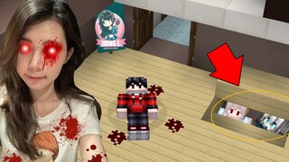 ซ่อนแอบเนียน!! เพื่อหนีจาก พี่แป้ง Zbingz. สุดโหด?? (Minecraft ซ่อนแอบ)