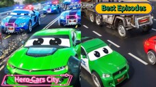 Hero Cars City Best Compilation (Episode 02)