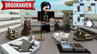 อัพเดท Brookhaven เลี้ยงหมาแมวได้เป็นสิบๆ ตัว! | Roblox 🏡 Cat Dog Prop Brookhaven