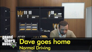 Dave Norton goes home | GTA V normal driving