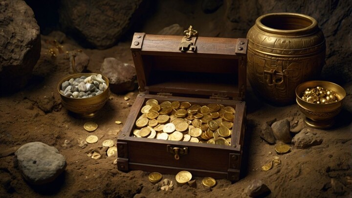 Detectores de Metal Encontram Fortuna Enterrada