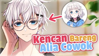 Alia Adelia jadi Cowok (?) - Kencan Bareng Shota Alia (vtuber indonesia)