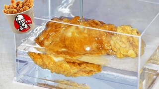 Memasukkan Ayam Goreng ke dalam Resin Epoksi Selama 60 Hari