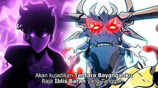 RAJA BAYANGAN VS RAJA IBLIS! Sung Jin Woo VS BARAN - Solo Leveling