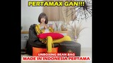 UNBOXING BEAN BAG MADE IN INDONESIA PERTAMA