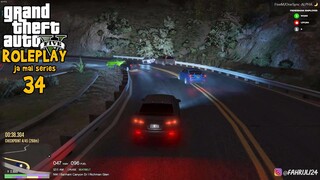 BERANTAKAN !!! POLISI DATANG KE LOKASI BALAPAN - GTA 5 ROLEPLAY SI JAMAL (34)