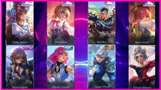 MLBB 8 NEW SKINS AND RELEASE DATE | MLBB x SANRIO | MOBILE LEGENDS UPCOMING SKINS RELEASE DATE 2022