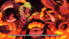 One piece episode 1142 sub indo terbaru - Seluruh anggota Gorosei datang ke pulau Egghead