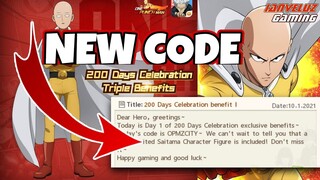 NEW Gift Code! | ONE PUNCH MAN: The Strongest January 2021
