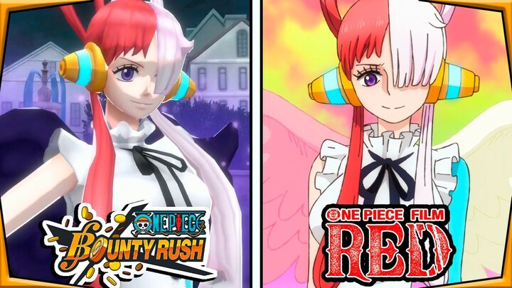 UTA| Film Red vs One Piece Bounty Rush Comparison