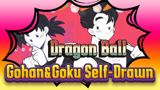 Dragon Ball|[Self-Drawn]Gohan&Goku