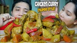 NAGMAMANTIKANG FILIPINO STYLE CHICKEN CURRY | INDOOR COOKING | COLLAB WITH @Joevy TENORIO