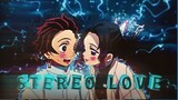 [stereo love ] tanjiro shinobu  [AMV EDIT by KNX Editz]