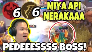 MIYA FULL ATK SPEED + STARFALL BLADE.. MUSUH CIUTTTTT Wkwk
