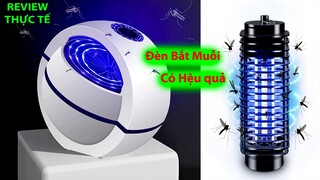 Review - Đèn bắt muỗi mua trên shopee