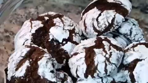 #yummy#chocolate crinkles