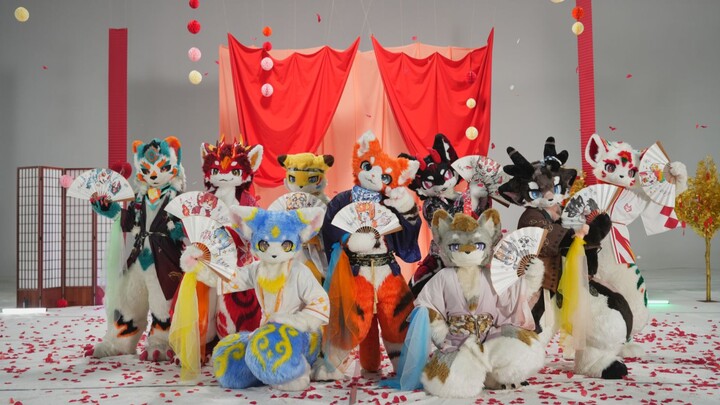[Fursuit Dance: I Want to Dance in the Mansion of the Moonlight Princess] Let’s dance! Let’s dance! 