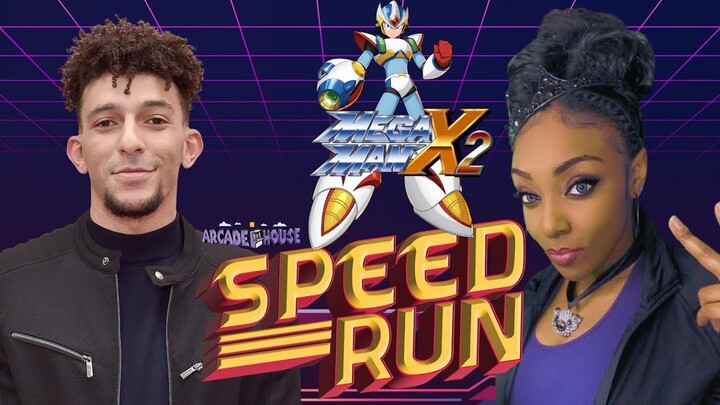 Speed Run | Khleo Thomas VS MsGameQueen | Megaman X2 | All Def Gaming