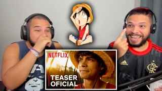 REACT + ANALISE | ONE PIECE - Live Action | Trailer teaser oficial