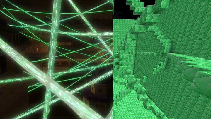 Kakyoin VS DIO in Minecraft