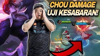 CHOU DAMAGE TAPI KESABARAN GW DIUJI !! - MOBILE LEGENDS