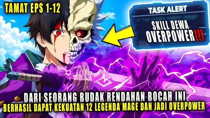 DARI SEORANG BUDAK BOCAH INI DAPAT KEKUATAN 12 DEWA DAN JADI OVERPOWER‼️ALUR CERITA ANIME