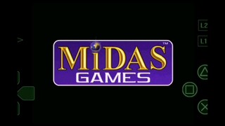 Air Hockey (PS1) - Player1 lose, Game Over. ePSXe emulator.