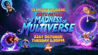 Motu Patlu & The Madness of Multiverse | TV Movie Premiere | 21st October | Tuesday 1:30 PM