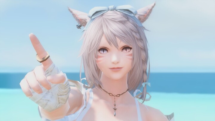 [FF14-Nekomusume 舔 屏 辏 辑] Neko 咪 什么 興 聈 聈 聈 辈 Biết mọi thứ