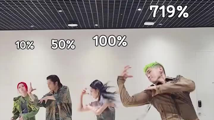 Tantangan tarian ICKY dengan intensitas berbeda dari KARD (tantangan dengan tingkat intensitas perse