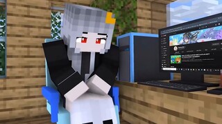 Phong Cận Phát Ghen Vì Sammy Thân Với Em Bé Phong Trong Minecraft_Trim