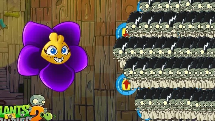 PvZ 2 Kocak – Semua Tanaman Level 100 Bertarung Melawan Zombi Hantu Halloween – Tanaman Mana yang Pa