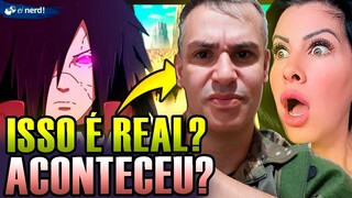 POLICIAL E MÃE REACT MADARA VS ALIANÇA SHINOBI - VEJA COMO FOI REACT naruto react ei nerd