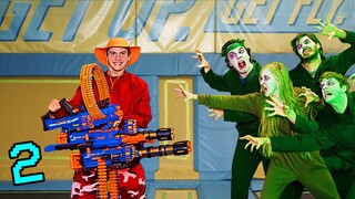 If NERF Fights Had Zombies 2