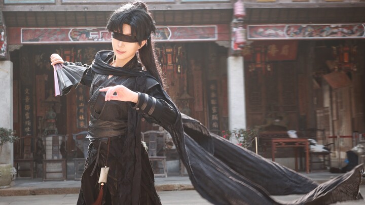 【ซีอวี่】ม้วนภาพทิวทัศน์ | เต้นรำแต่งท่าดั้งเดิม | การร่ายรำพัดที่ดูเป็นอิสระและเต็มไปด้วยอารมณ์ พร้อ
